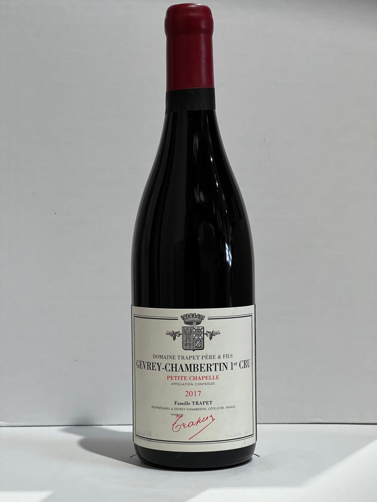 Domaine Trapet Père et Fils: Gevrey Chambertin 1er Cru Petite Chapelle 2017